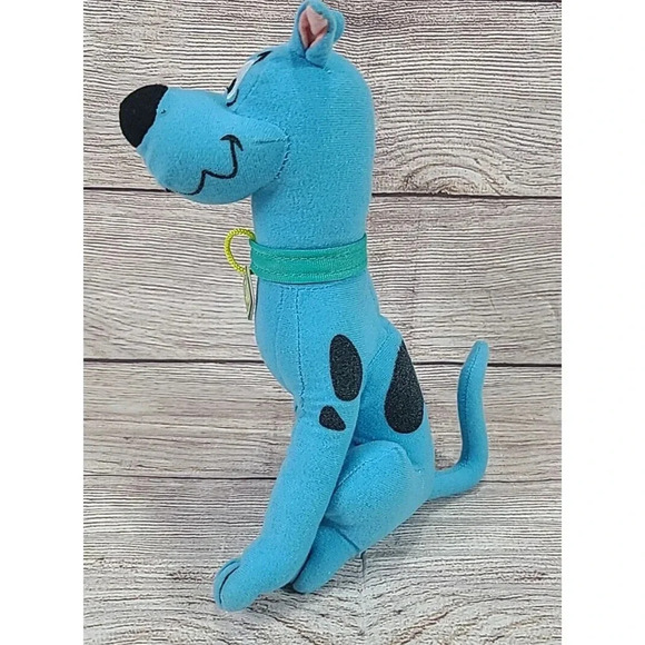 Toy Factory Plush Neon Blue Scooby Doo Stuffed Animal Toy 9" 2023 - Picture 4 of 6